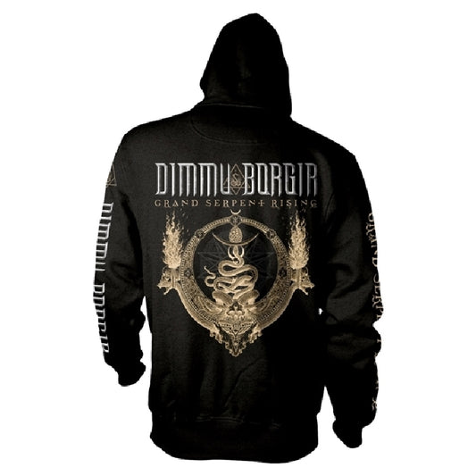 Dimmu Borgir - Grand Serpent Rising (Black) - Hooded Sweat Shirt Zip - PHD - Image 2