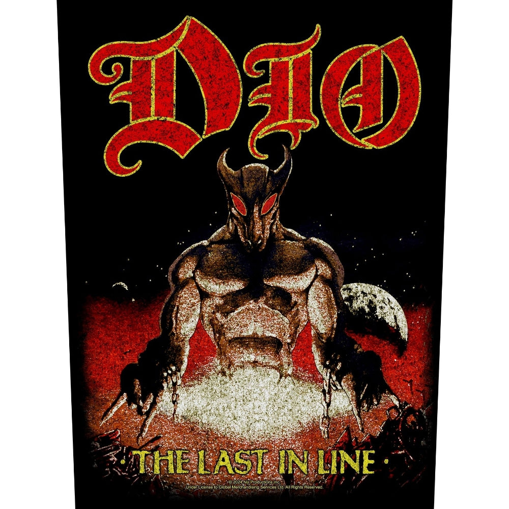 Dio - Last In Line - BACKPATCH - Razamataz