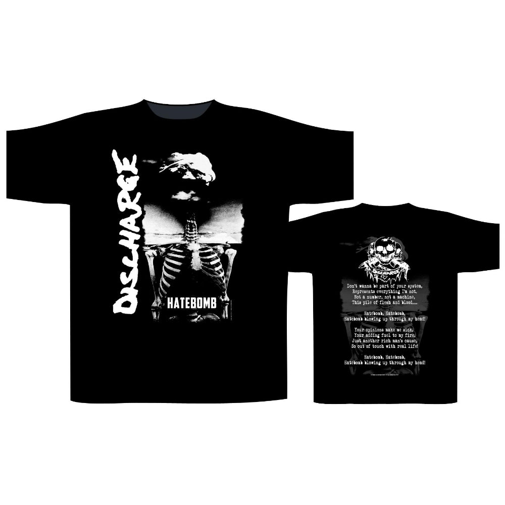 Discharge - Hate Bomb - T-shirt - Razamataz