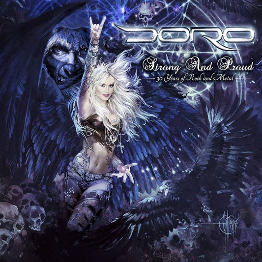 Doro - Strong And Proud - DOUBLE LP GATEFOLD COLOURED - Rare Diamonds Productions - Image 2
