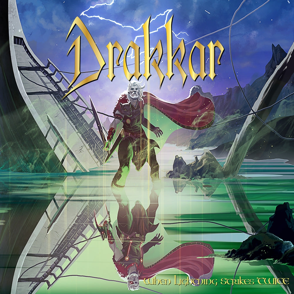 Drakkar - When Lightning Strikes Twice - CD DIGIPAK - Punishment 18