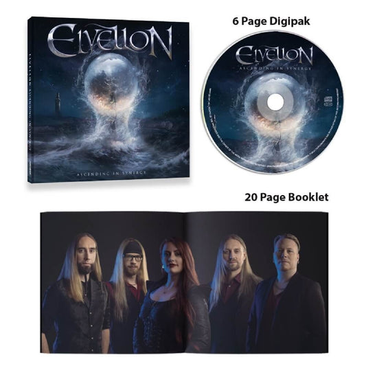 Elvellon - Ascending In Synergy - CD DIGIPAK - Napalm Records - Image 2