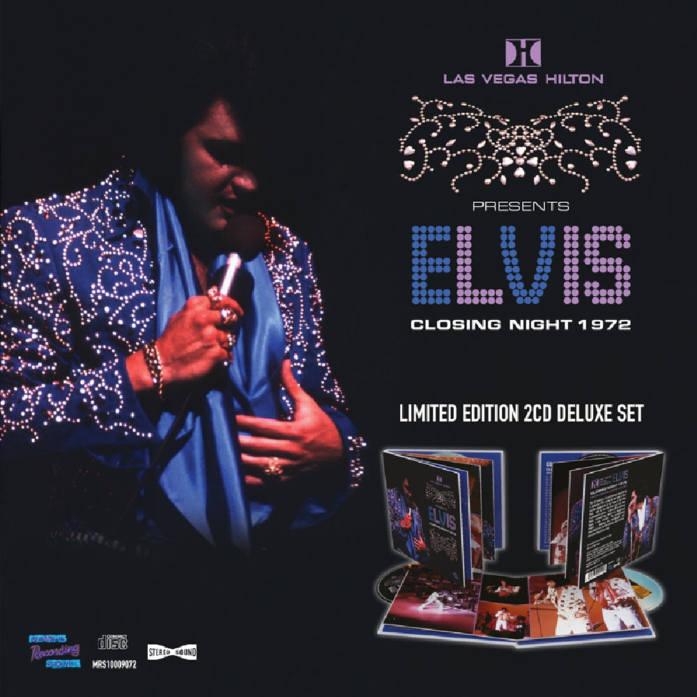 Elvis Presley - Las Vegas Closing Night 1972 - 2CD DIGIBOOK - Memphis Recording