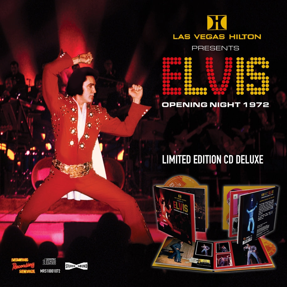 Elvis Presley - Las Vegas Hilton Presents Elvis - Opening Night 1972 - CD DIGIBOOK - Memphis Recording