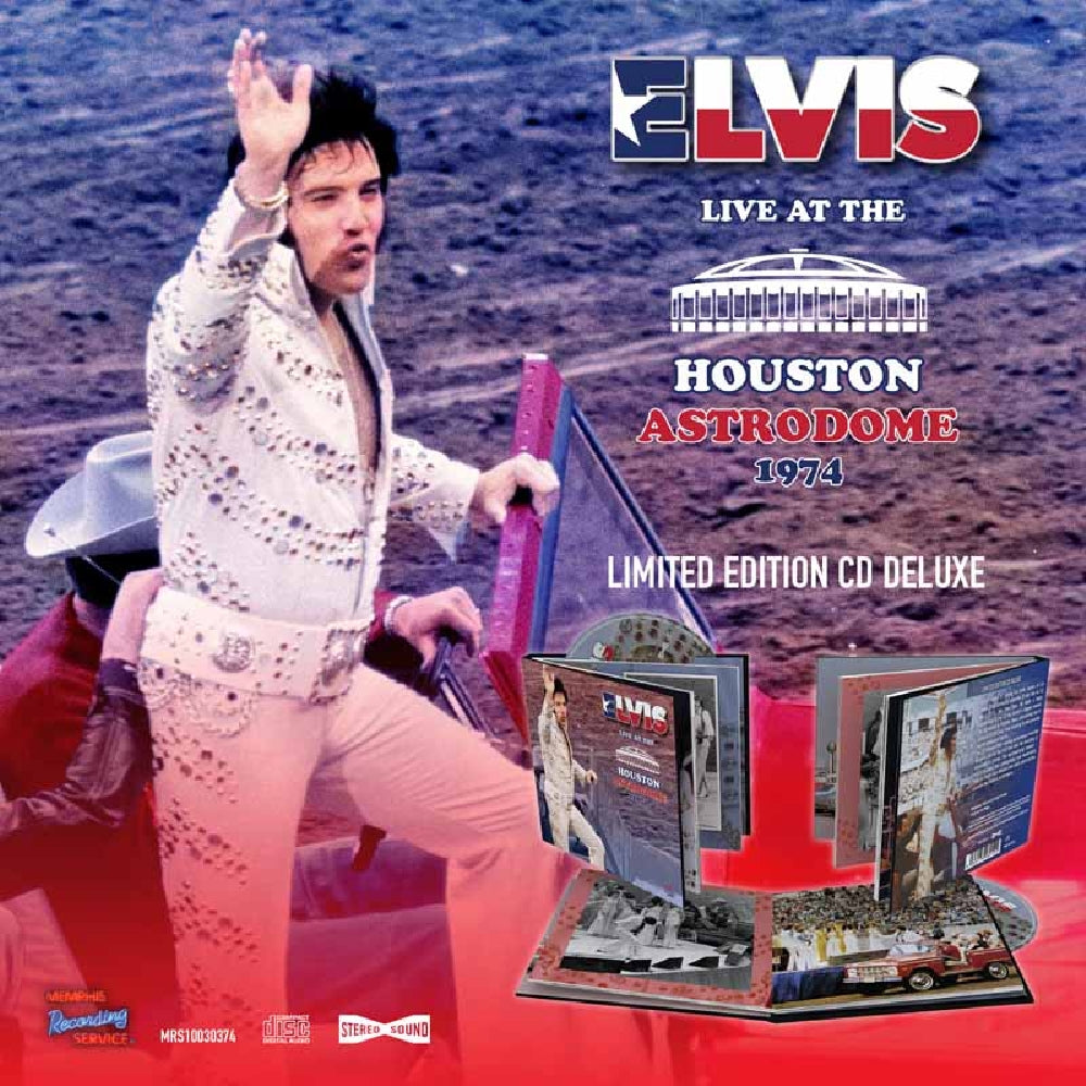 Elvis Presley - Live At The Houston Astrodome 1974 - CD DIGIBOOK - Memphis Recording