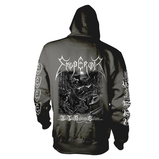 Emperor - In The Nightside Eclipse (B & W) - Hooded Sweat Shirt - PHD - Image 2