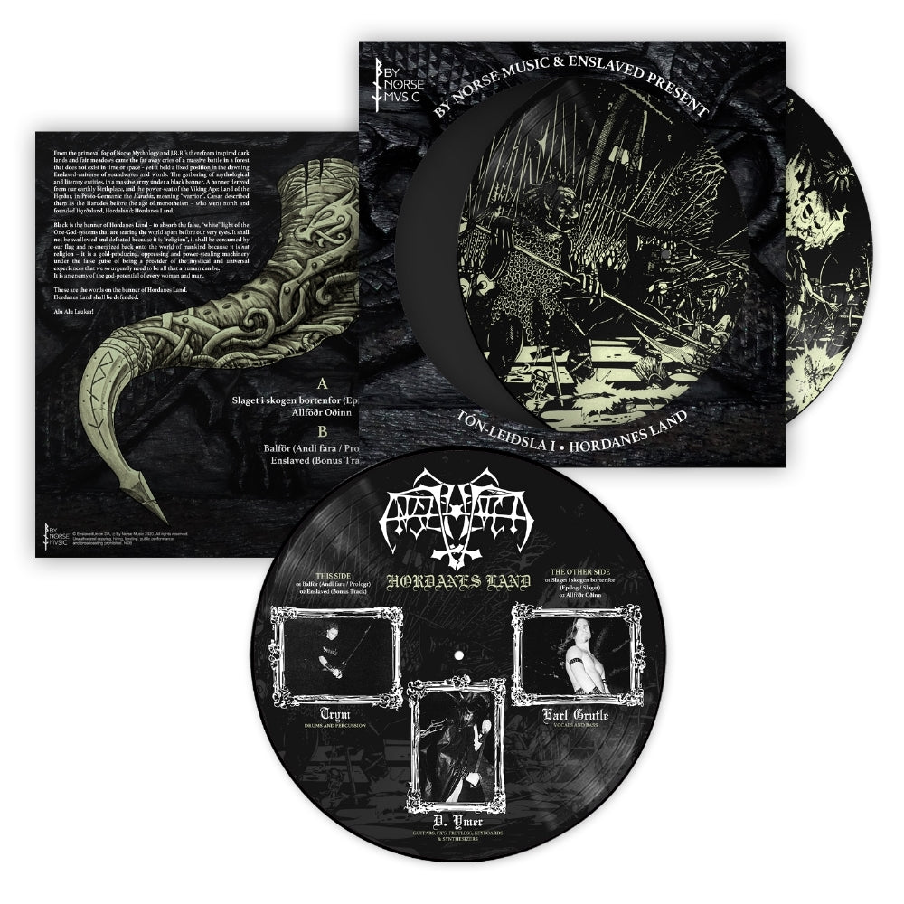 Enslaved - Tón Leiðsla I - Hordanes Land - LP PICTURE - By Norse Music