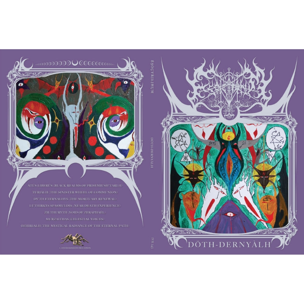 Esoctrilihum - Doth-Dernyalh - CD DIGIPAK A5 - I Voidhanger Records - Image 2