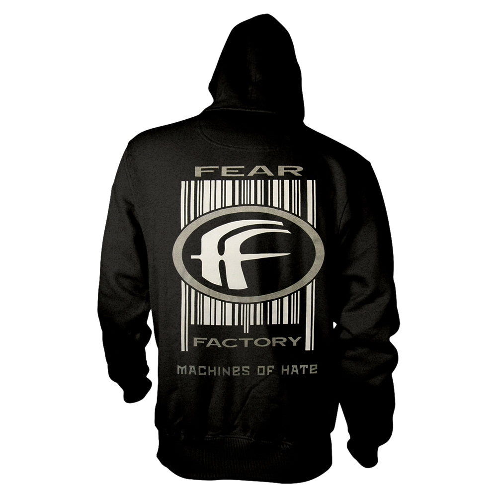 Fear Factory - Machines Of Hate - Hooded Sweat Shirt Zip - PHD - Image 2