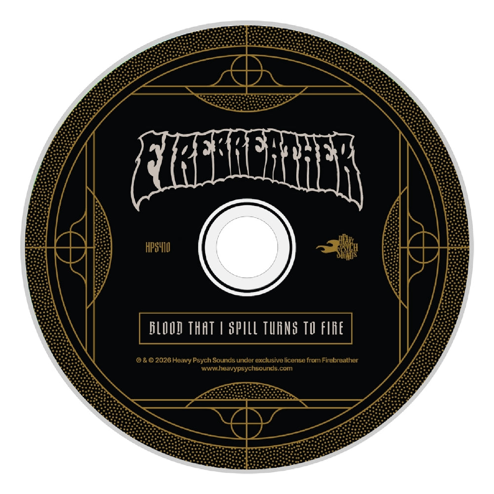 Firebreather - Blood That I Spill Turns On Fire - CD DIGIPAK - Heavy Psych Sounds Records - Image 2