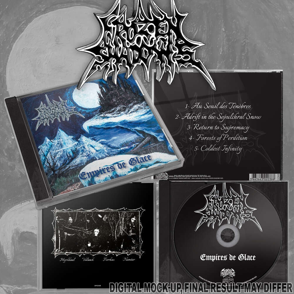 Frozen Shadows - Empires De Glace - CD - Osmose Productions - Image 2