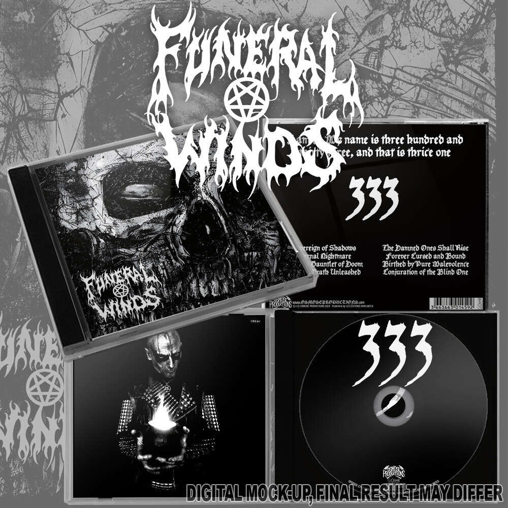 Funeral Winds - 333 - CD - Osmose Productions - Image 2