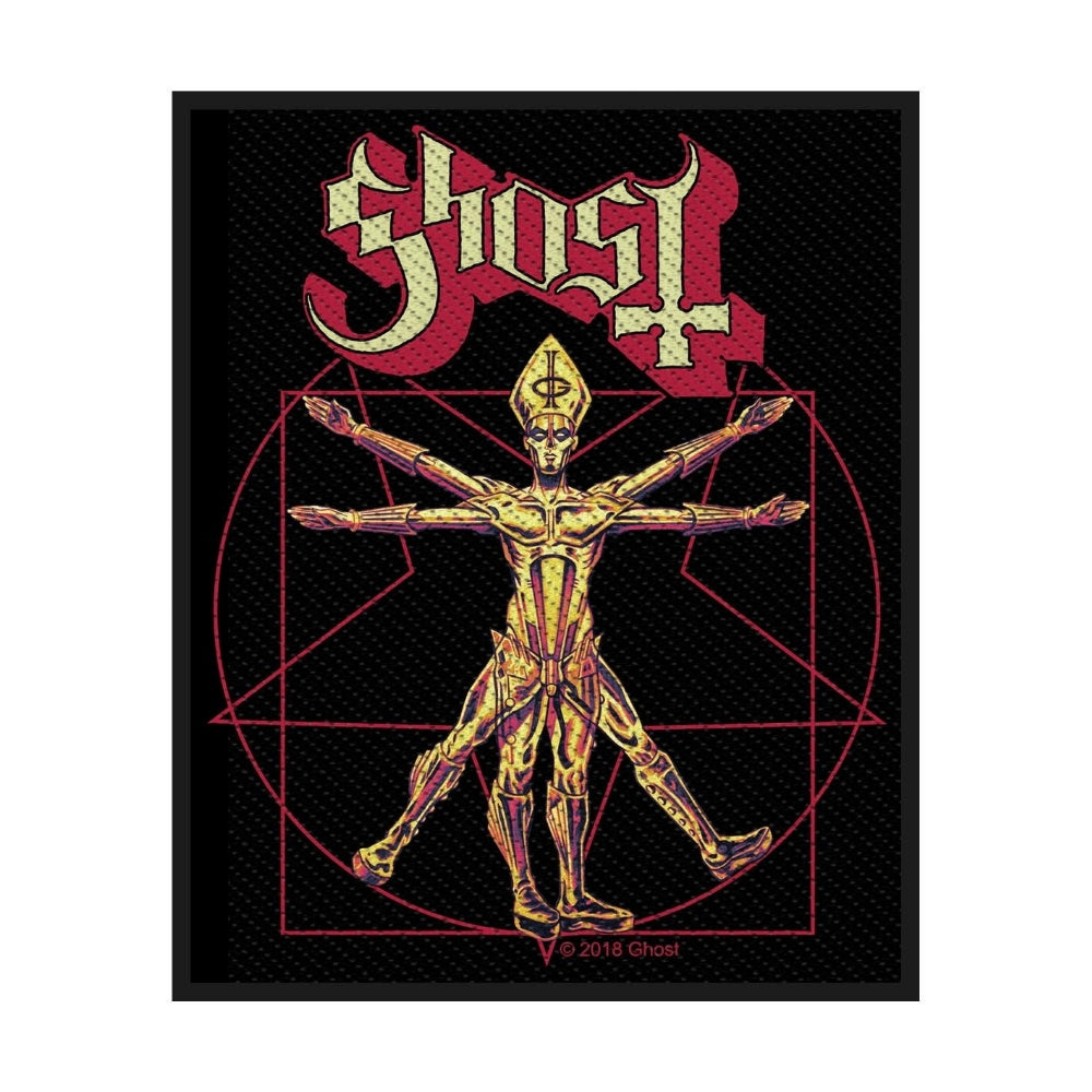 Ghost - The Vitruvian Ghost - Patch - Razamataz