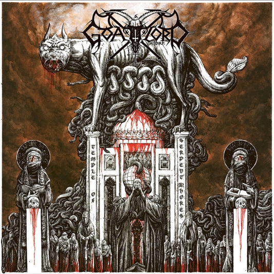 Goatlord Corp. - Temple of Serpent Whores - LP - Nomad Snakepit Productions - Image 2