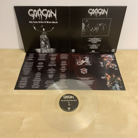 Gorgon - The Lady Rides A Black Horse - LP COLOURED - Osmose Productions - Image 2