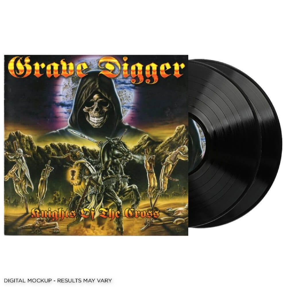 Grave Digger - Knights Of The Cross - DOUBLE LP GATEFOLD - Legacy