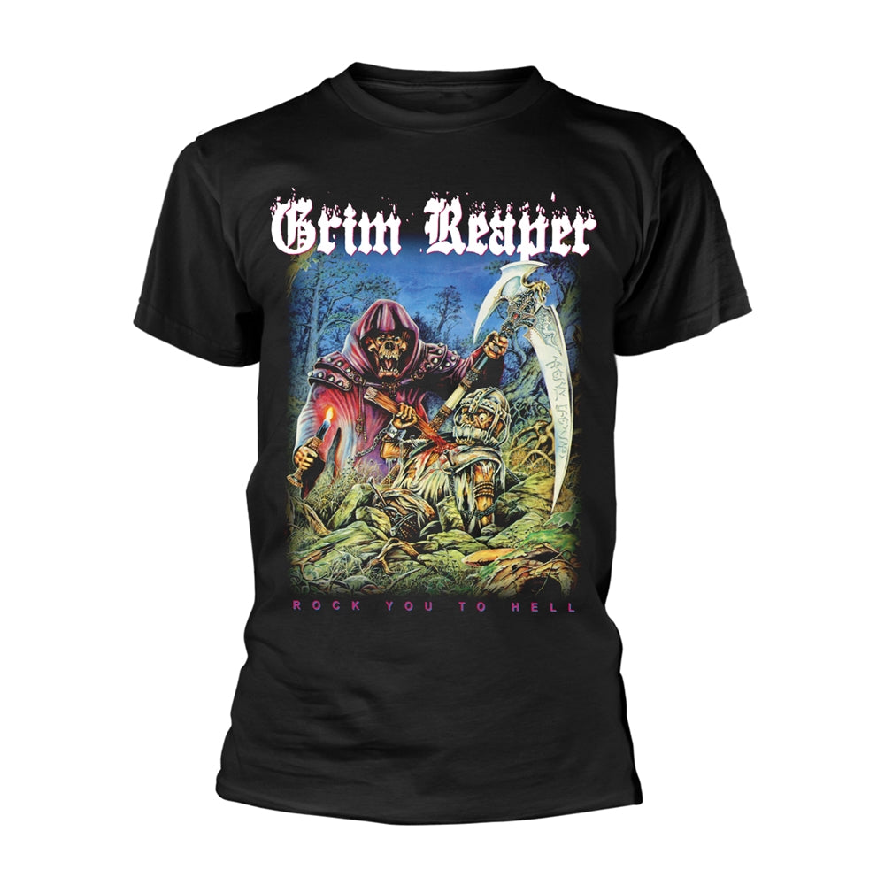 Grim Reaper - Rock You To Hell - T-shirt - PHD