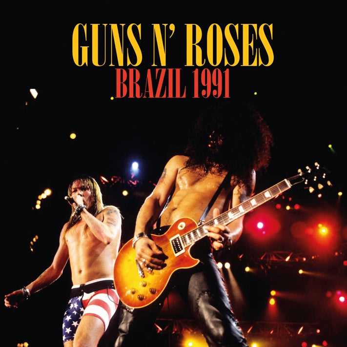Guns N' Roses - Brazil 1991 (Broadcast Recording) - DOUBLE CD - Expensive Woodland Recordings