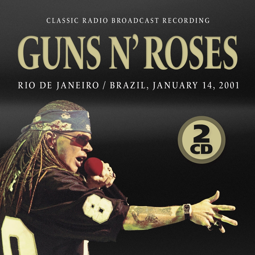 Guns N' Roses - Rio De Janeiro, January 14, 2001 (Classic Radio Brodcast Recordings) - 2CD DIGISLEEVE - Laser Media