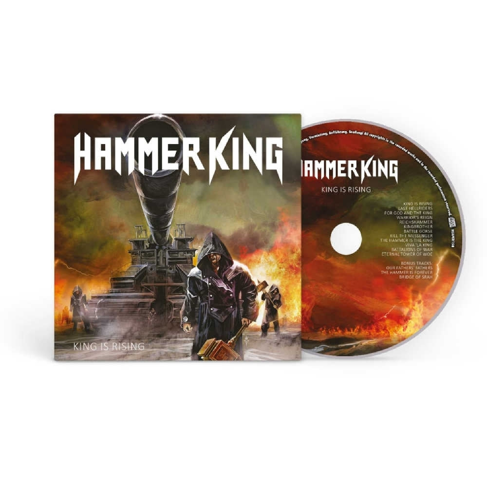 Hammer King - King Is Rising - CD DIGIPAK - Warner - Image 2