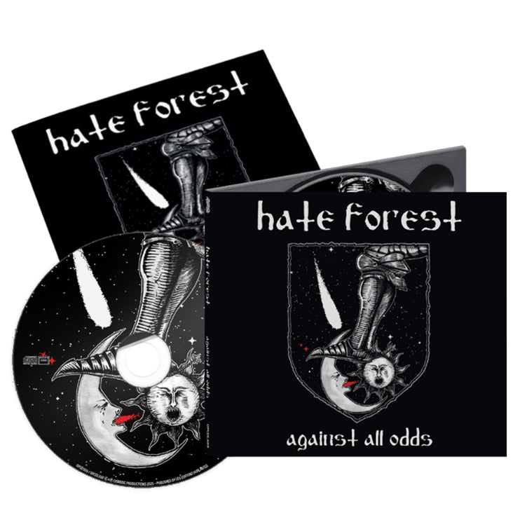 Hate Forest - Against All Odds - CD DIGIPAK - Osmose Productions - Image 2