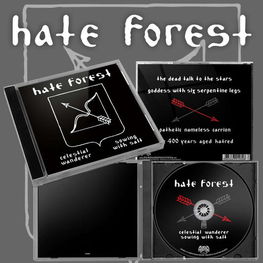 Hate Forest - Celestial Wanderer - Sowing With Salt - CD - Osmose Productions - Image 2