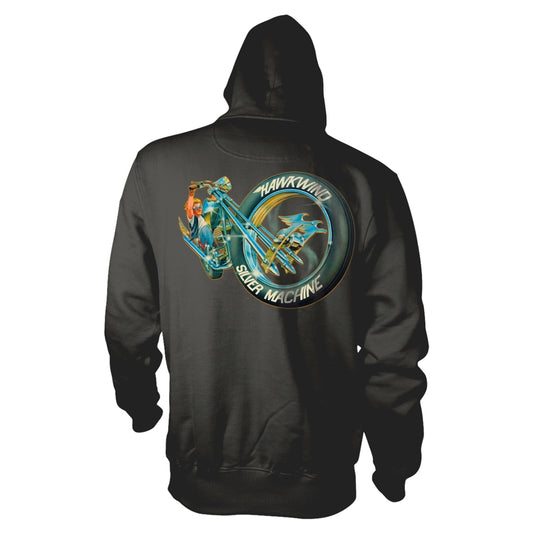 Hawkwind - Silver Machine - Hooded Sweat Shirt - PHD - Image 2