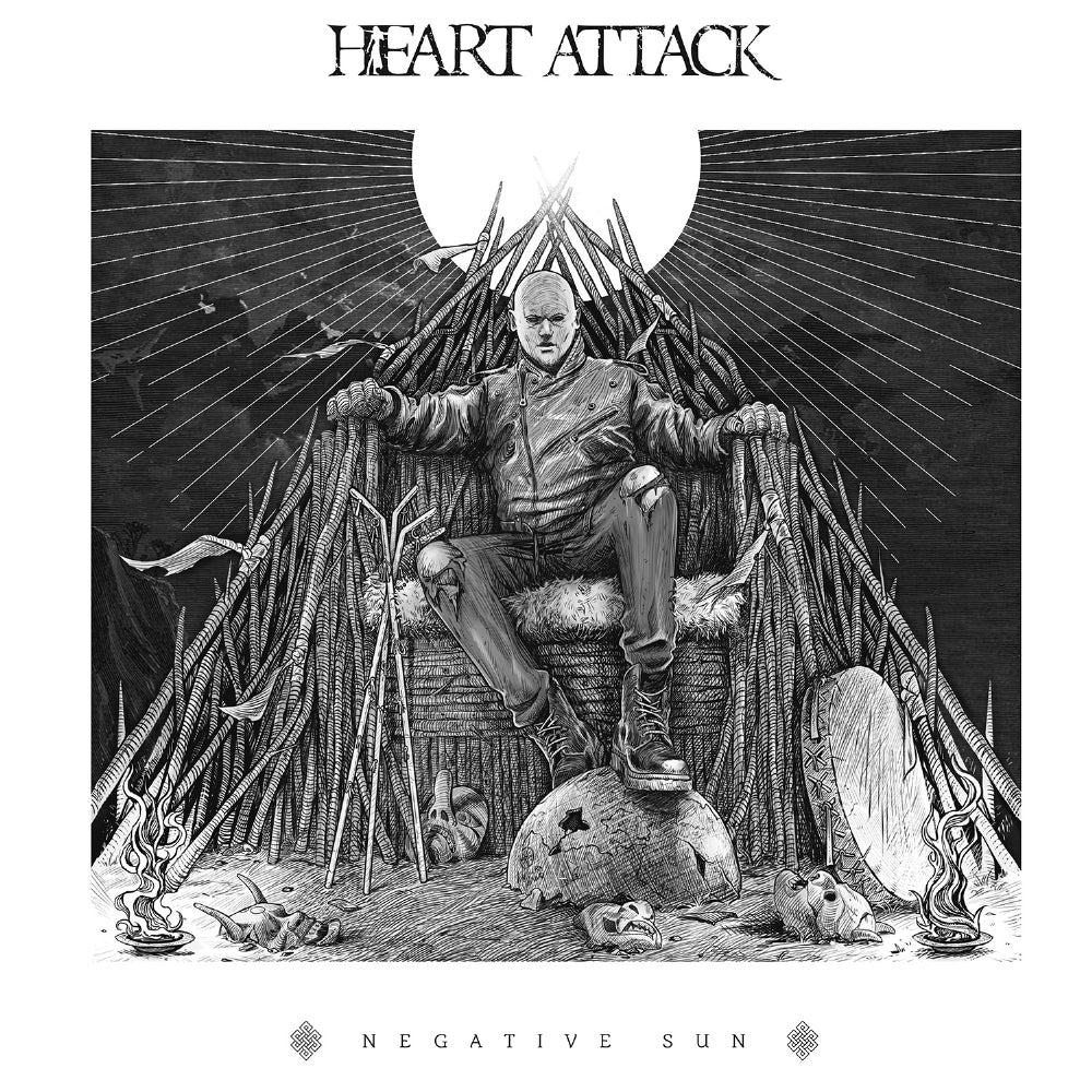 Heart Attack - Negative Sun - CD DIGIPAK - Reigning Phoenix Music