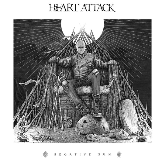Heart Attack - Negative Sun - LP Gatefold Coloured - Reigning Phoenix Music - Image 2