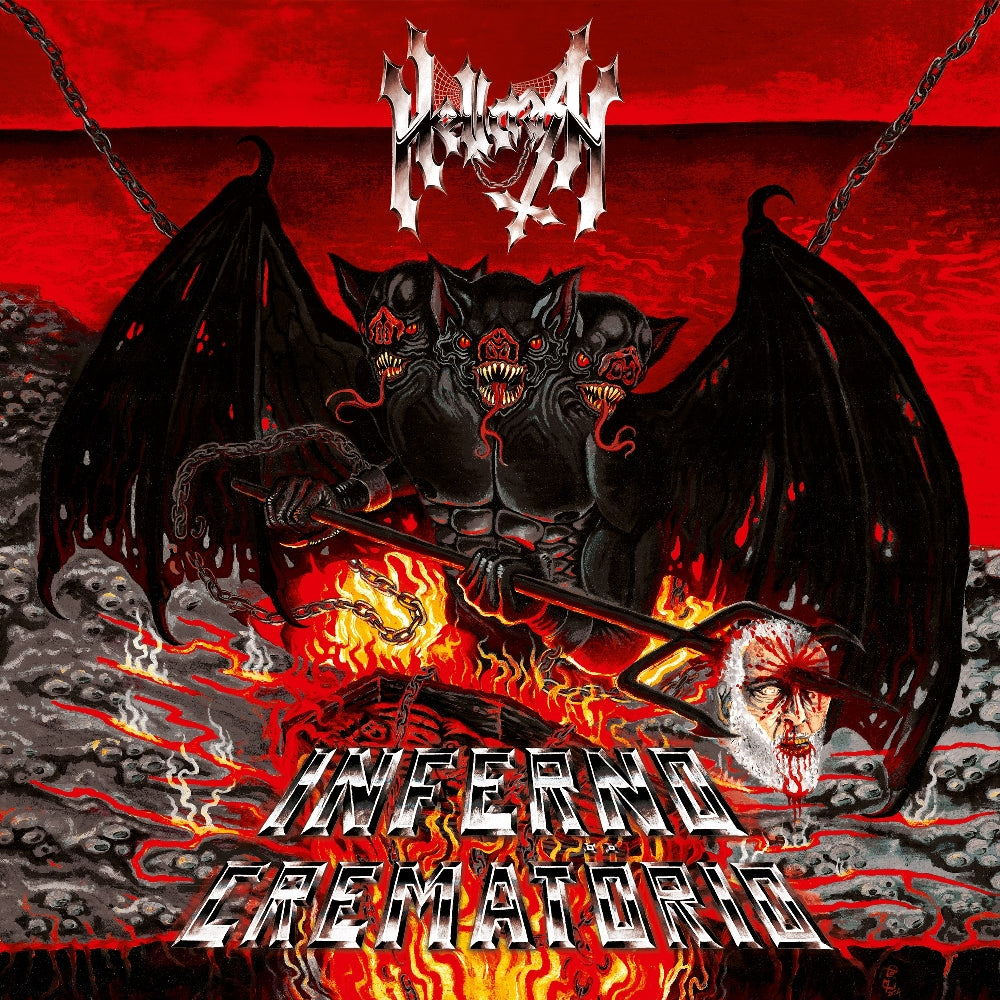 Hellcrash - Inferno Crematörio - LP Gatefold - Dying Victims Productions - Image 2