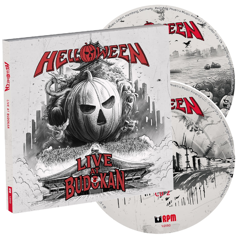 新品 HELLOWEEN LIVE AT BUDOKAN アナログレコード Helloween - Live At Budokan - 2CD DIGIPAK – Season of Mist