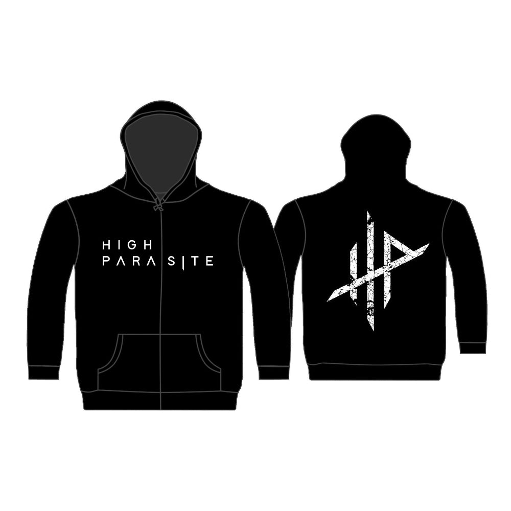 High Parasite - Logo - Hooded Sweat Shirt Zip - Razamataz