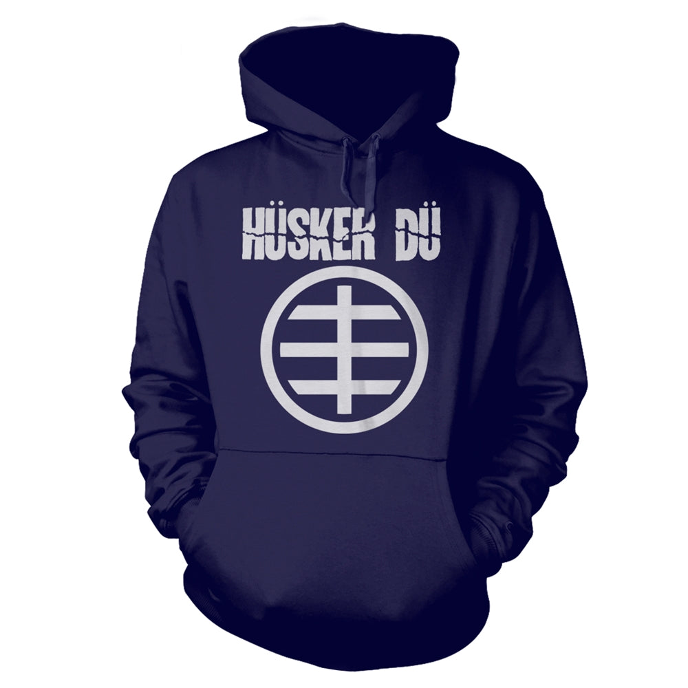 Hüsker Dü - Circle Logo 1 - Hooded Sweat Shirt - PHD