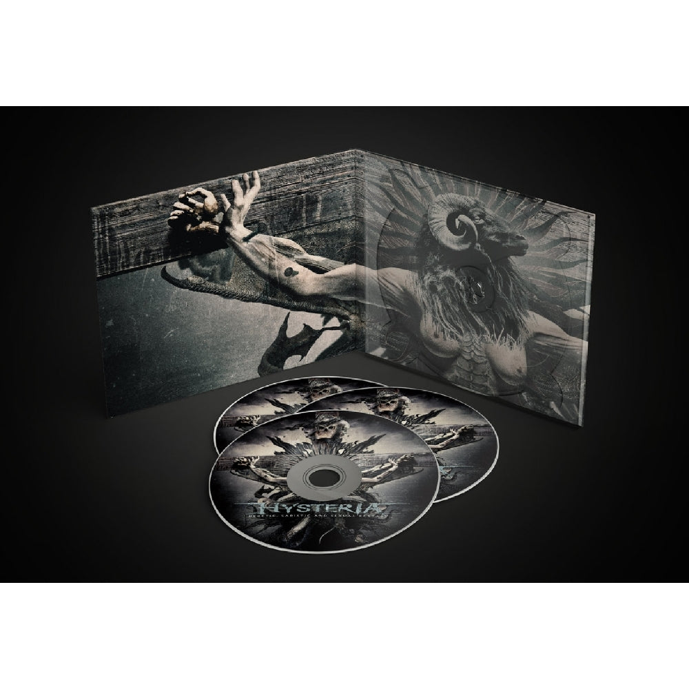 Hysteria - Heretic, Sadistic And Sexual Ecstasy - CD DIGIPAK - Adipocere - Image 4