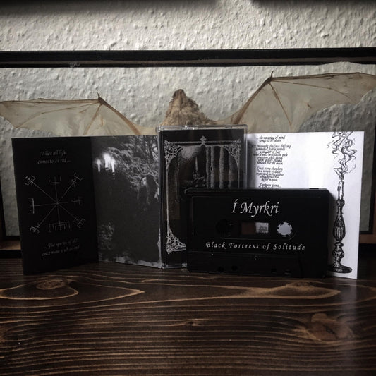 I Myrkri - Black Fortress Of Solitude - CASSETTE - Wolfspell Records - Image 2