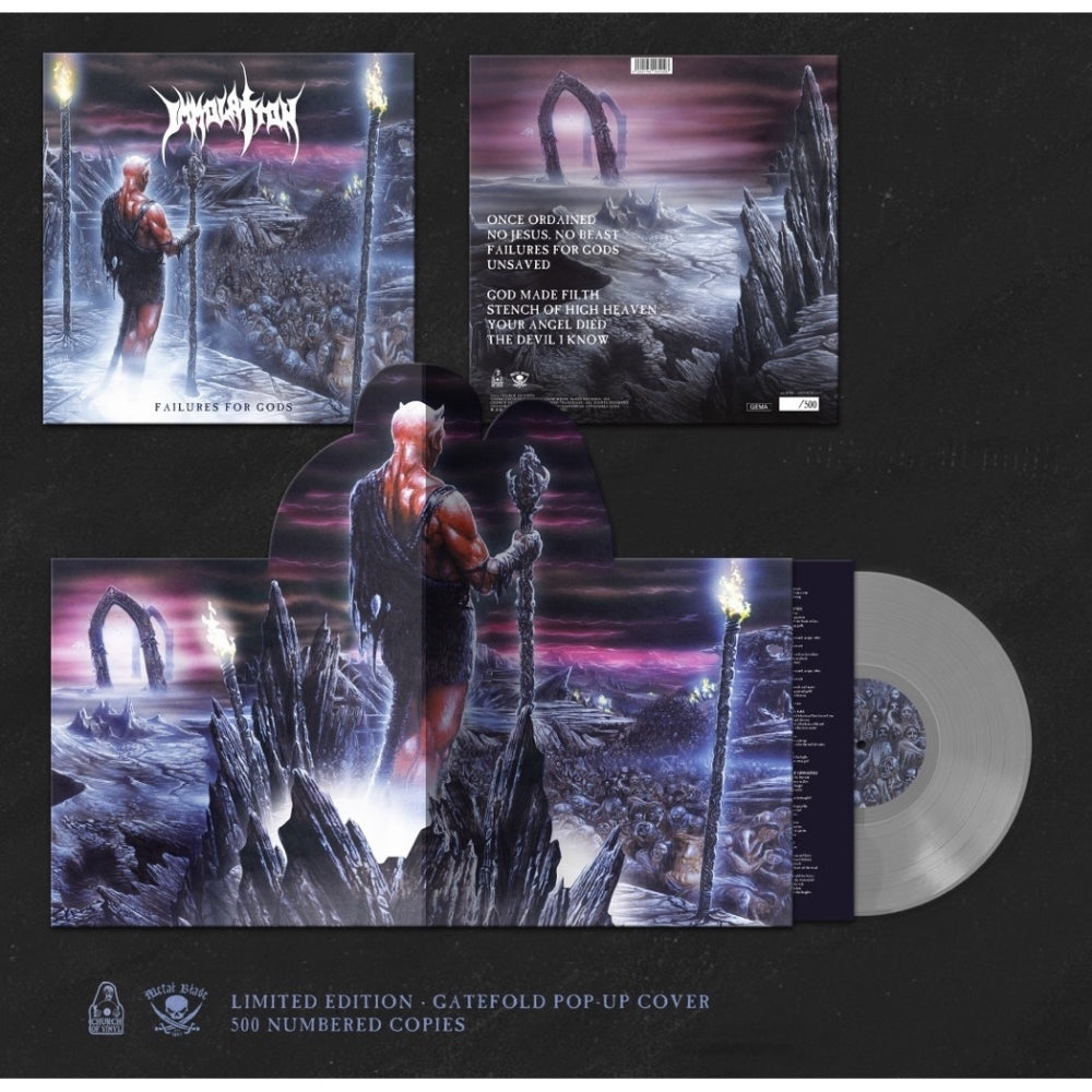 Immolation - Failures For Gods - LP Gatefold Coloured - Church Of Vinyl - Image 2