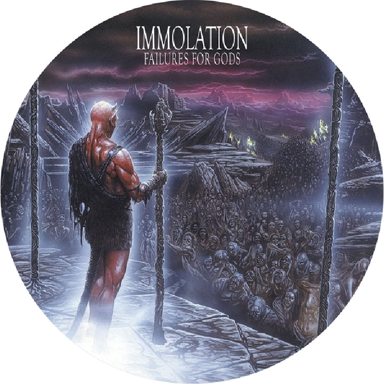 Immolation - Failures For Gods - LP PICTURE - Back on Black