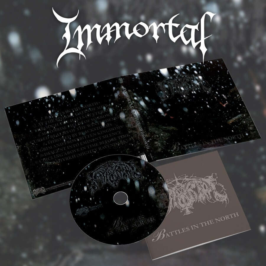 Immortal - Battles In The North (Alternative Artwork) - CD DIGIPAK - Osmose Productions - Image 2