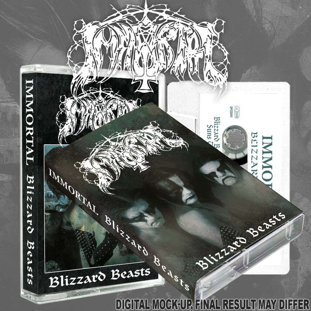 Immortal - Blizzard Beasts - CASSETTE - Osmose Productions
