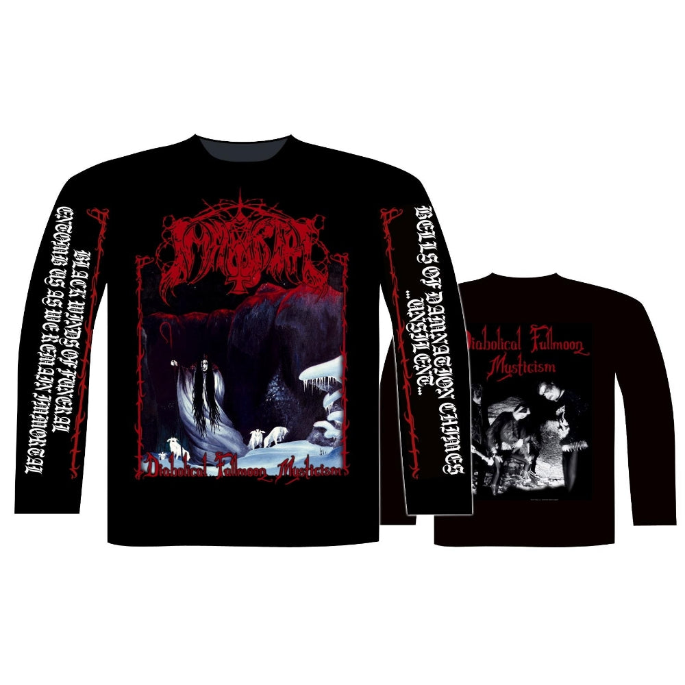 Immortal - Diabolical Fullmoon Mysticism 2023 - Long Sleeve - Razamataz