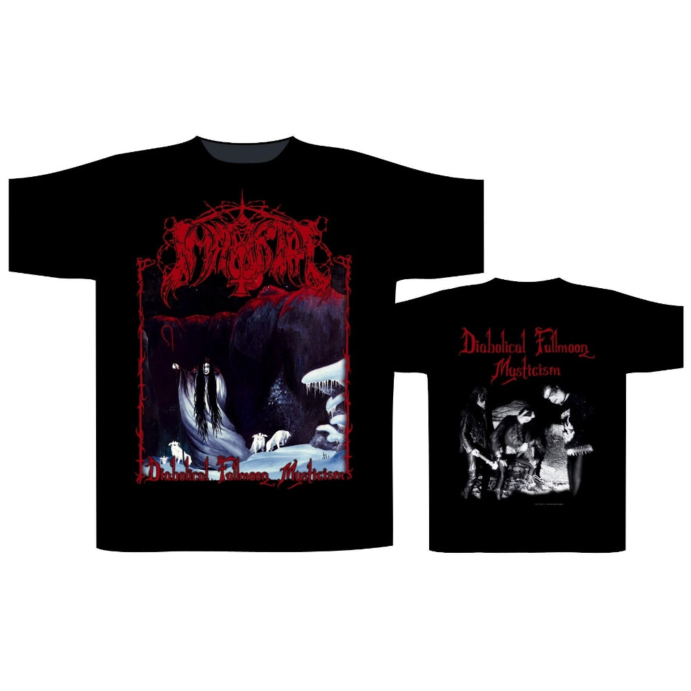 Immortal - Diabolical Fullmoon Mysticism 2023 - T-shirt - Razamataz