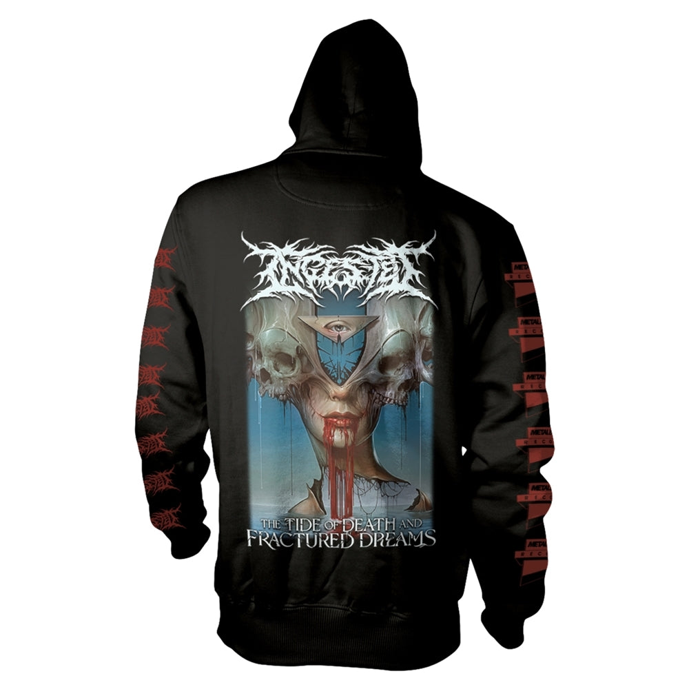 Ingested - The Tide Of Death And Fractured Dreams - Hooded Sweat Shirt - PHD - Image 2