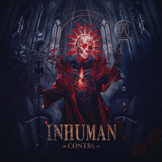Inhuman - Contra - LP Gatefold - Alma Mater Records - Image 2