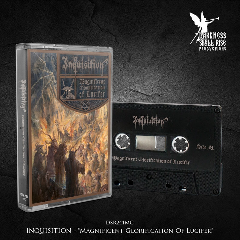 Inquisition - Magnificent Glorification Of Lucifer - CASSETTE - Darkness Shall Rise
