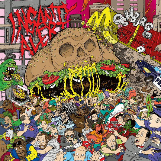 Insanity Alert - Moshburger - LP COLOURED - Season of Mist - Image 2