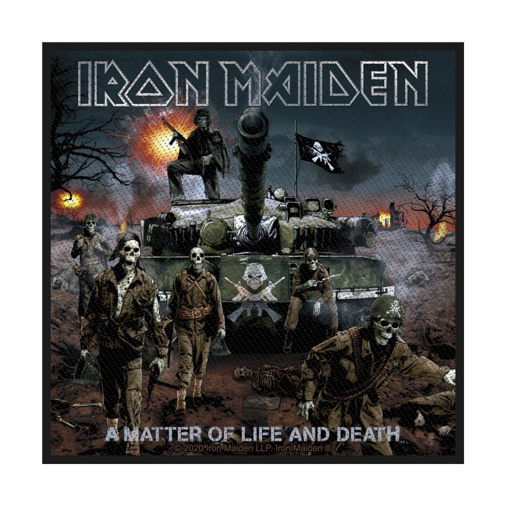 Iron Maiden - A Matter Of Life And Death - Patch - Razamataz