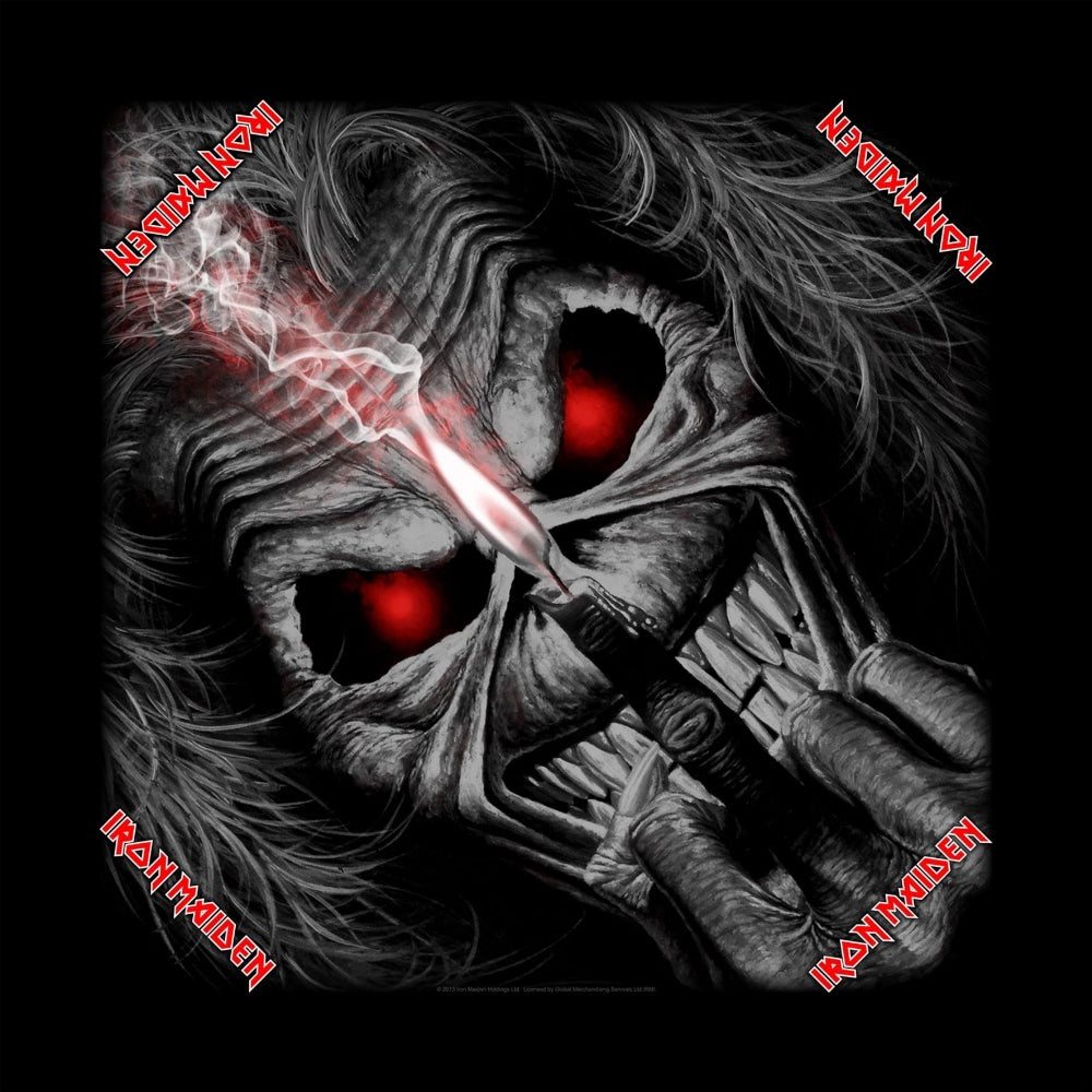 Iron Maiden - Eddie Candle Finger - Bandana - Razamataz