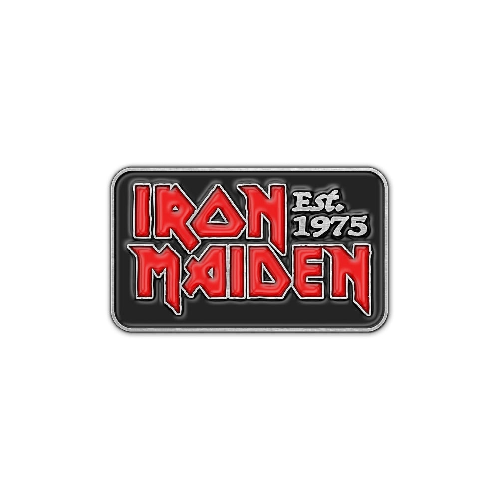 Iron Maiden - Est 1975 - METAL PIN - Razamataz