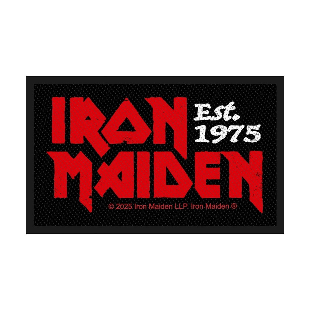 Iron Maiden - Est 1975 - Patch - Razamataz