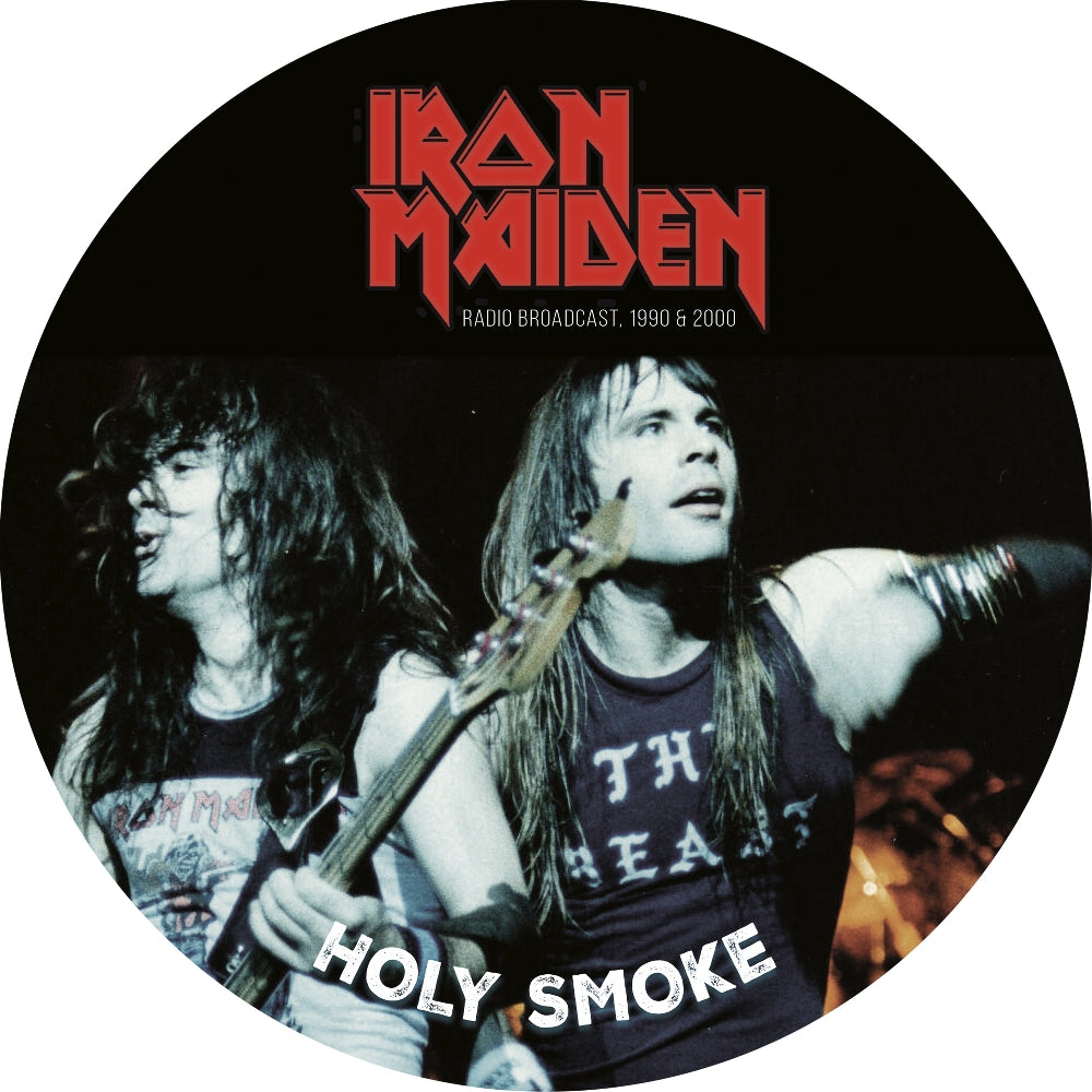 Iron Maiden - Holy Smoke (Radio Broadcast, 1990 & 2000) - 7" EP Picture - Laser Media